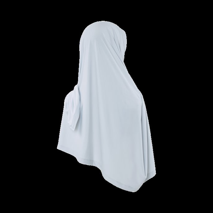 Puma På Salg Platinagrått Løpende Hijabskjerf