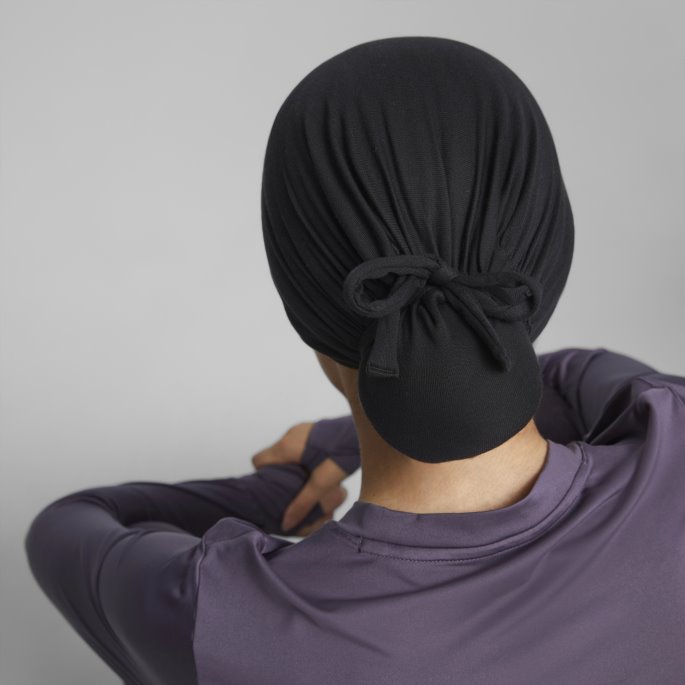 Svart Puma På Tilbud Sports Hijab Undercap