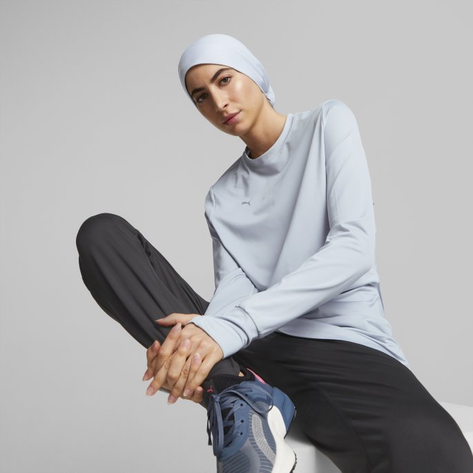 Puma På Salg Platinagrå Sportsløp Under Cap