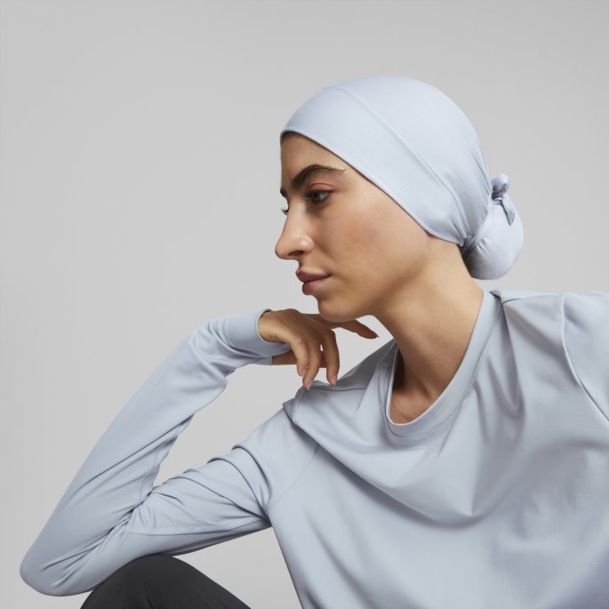 Platinagrå Sports Hijab Undercap Puma På Salg