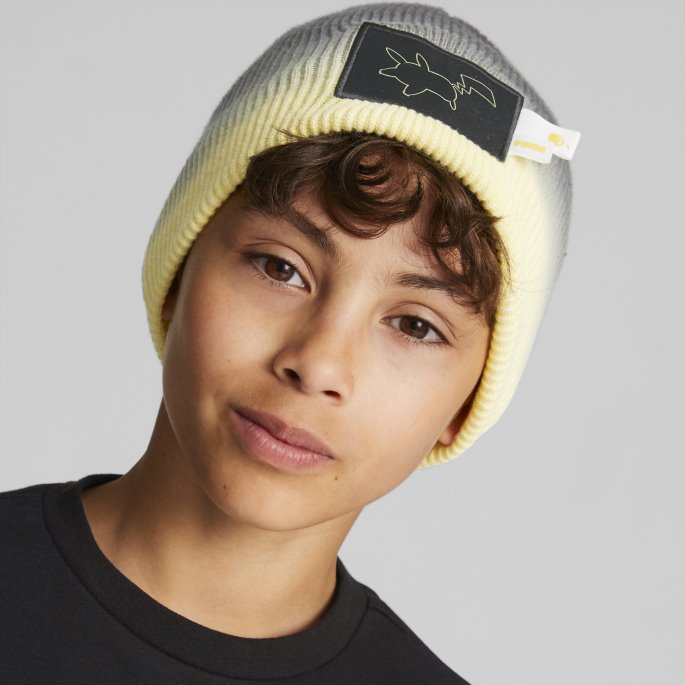 Puma På Tilbud X Pokmon Store Lue For Barn Svart-blek Sitron