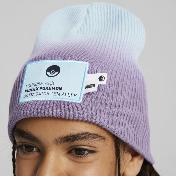 Puma På Tilbud X Pokmon Store Lue For Barn Lilla Kull-lys Aqua
