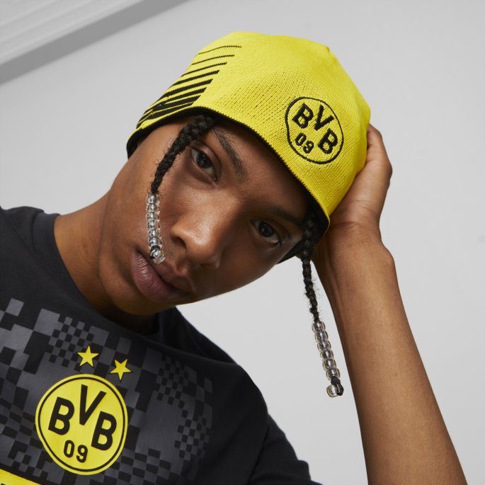 Borussia Dortmund Vendbar Lue Puma På Tilbud Svart