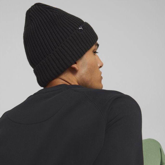Puma På Tilbud Mmq Classic Cuff Beanie Black