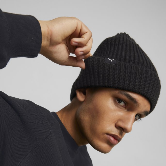 Puma På Tilbud Mmq Classic Cuff Beanie Black