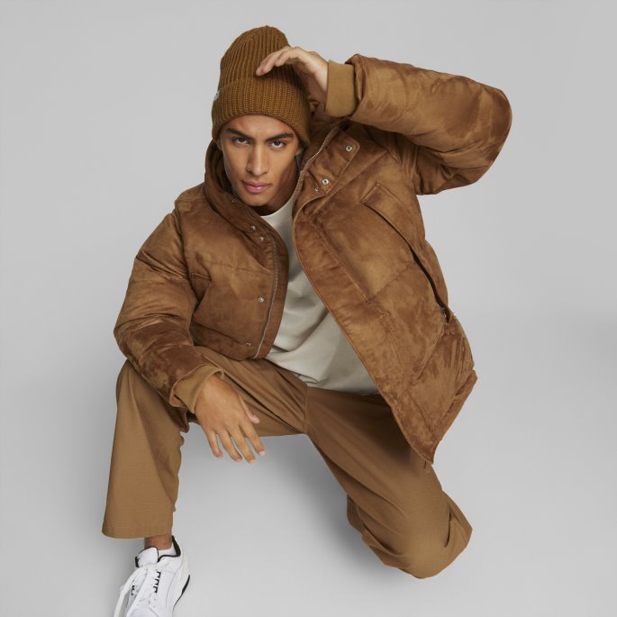Desert Tan Puma På Tilbud Mmq Classic Cuff Beanie