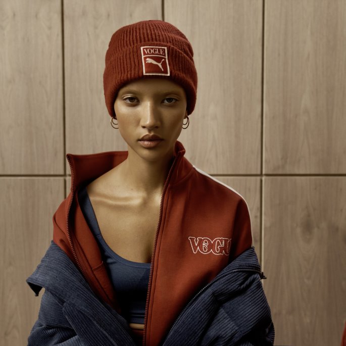 Intens Rød Puma På Tilbud X Vogue High-top Lue For Kvinner