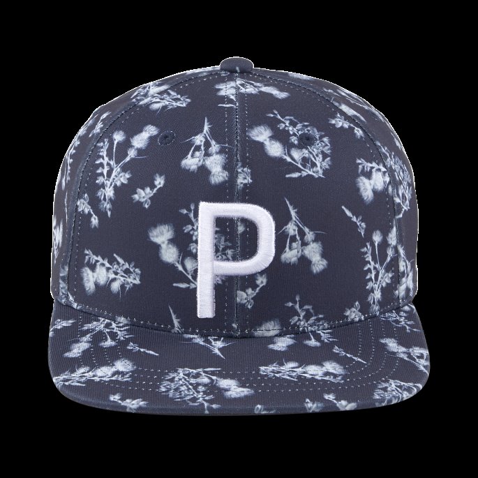 Puma På Tilbud Marine Blazer-lys Hvit Lowlands P Snapback Golf Cap Herre