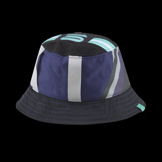 Puma På Tilbud Svart-grå Fiolett-mørk Lilla Hometown Heroes Bucket Hat