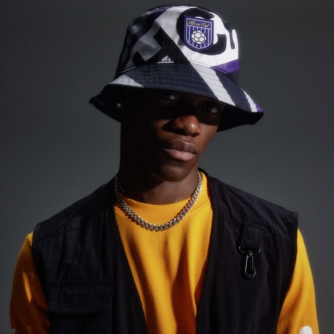 Puma På Tilbud Svart-grå Fiolett-mørk Lilla Hometown Heroes Bucket Hat