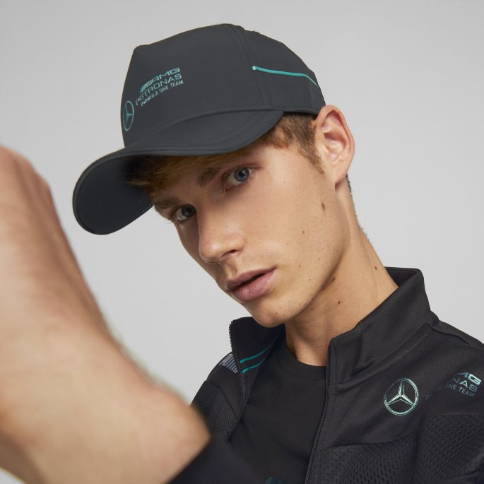 Svart Mercedes-amg Petronas Motorsport Metall Energi Cap Puma På Salg