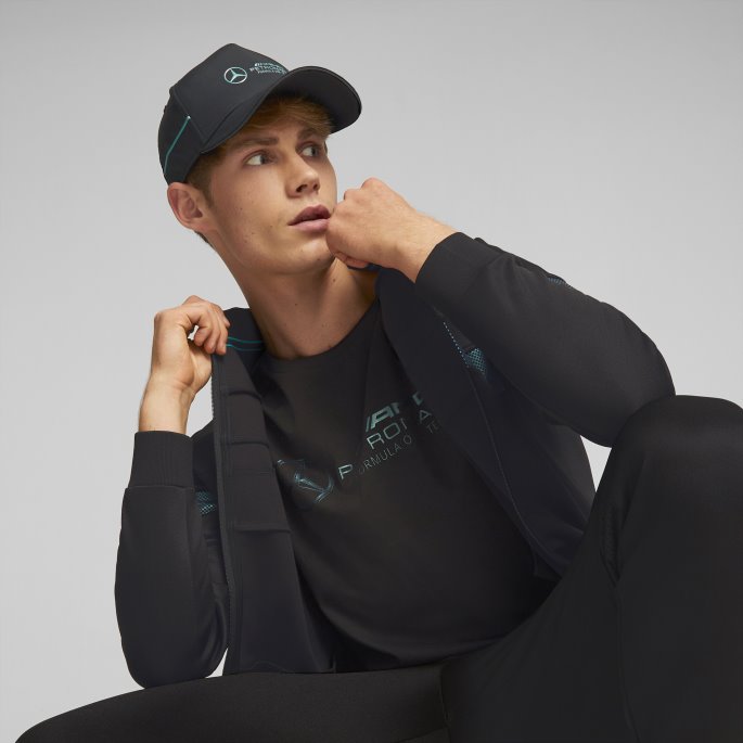 Svart Mercedes-amg Petronas Motorsport Metall Energi Cap Puma På Salg