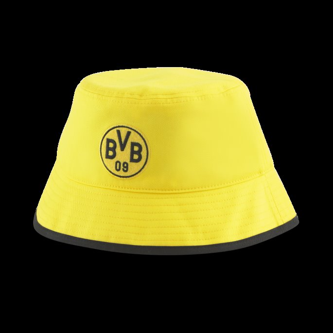Cyber Gul-svart Borussia Dortmund T7 Bucket Hat Puma På Tilbud