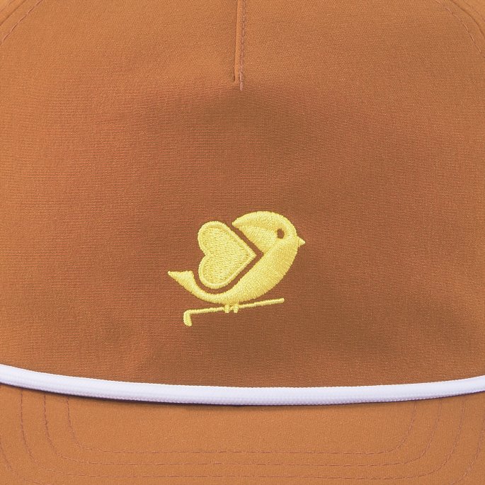 Love Birdies Rope Sb Herre Golfcaps Puma På Tilbud Varmt Kastanje-sennepsfrø