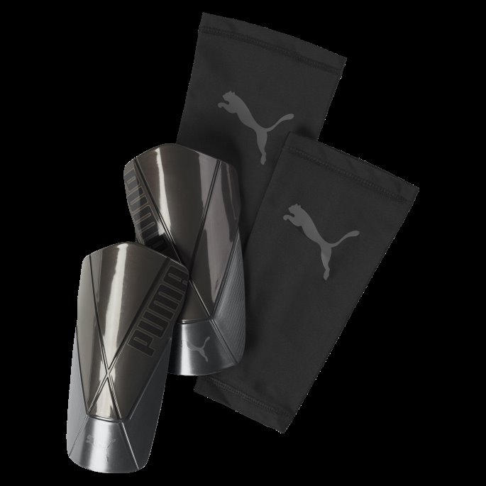 Svart-asfalt Ftblnxt Sleeve Shin Guards Puma På Salg