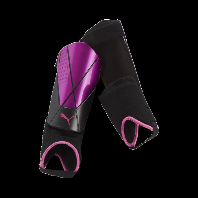 Puma På Tilbud Lysende Rosa-svart Ftblnxt Spirit Ankel Shinguards