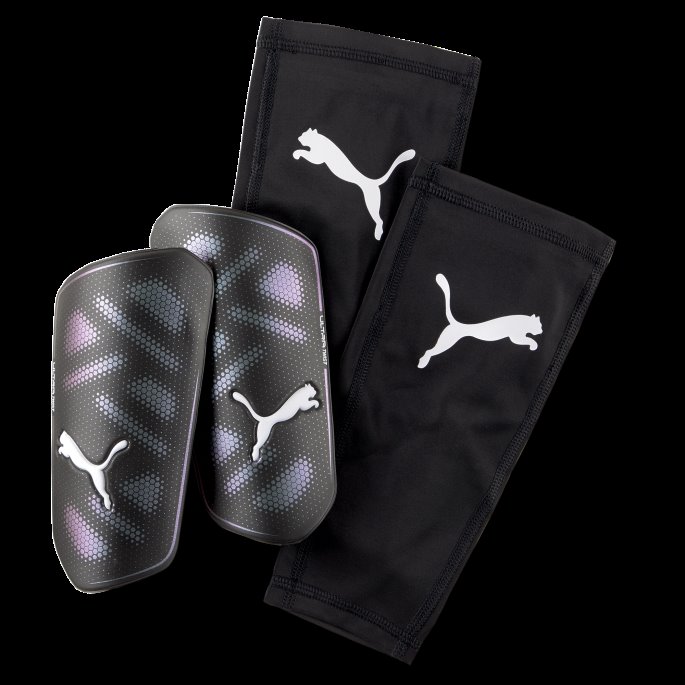 Svart-hvit Ultra Vri Fotballsleeve Shin Guards Puma På Salg