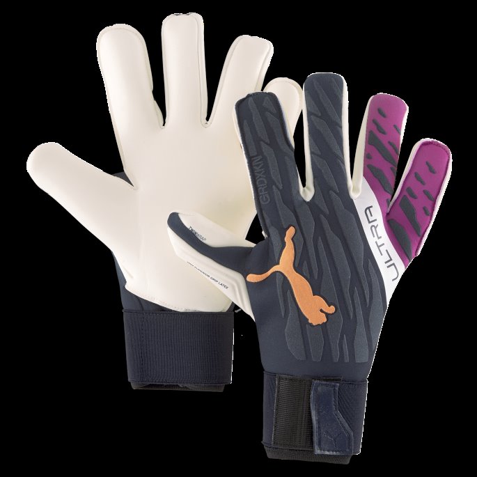 Ultra Grip 1 Hybrid Pro Keeperhansker Puma På Tilbud Parisisk Natt-sitrus-orkide