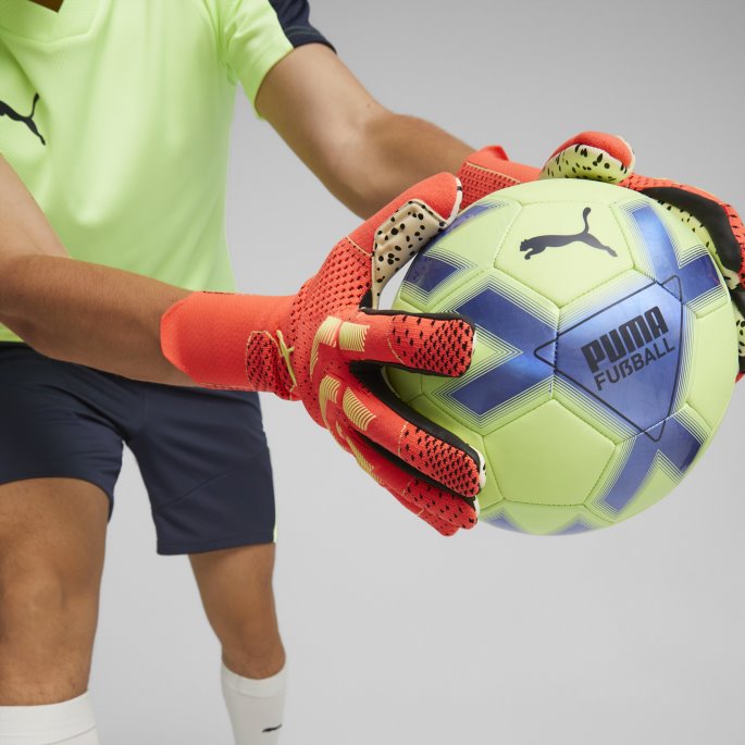 Future:one Grip 1 Nc Fotball Keeperhansker Brennende Korallbrusende Lett Puma På Salg