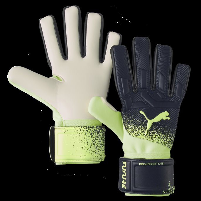 Puma På Salg Future:one Grip 3 Nc Fotball Keeperhansker Brusende Lys-parisisk Natt