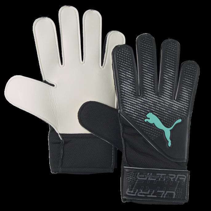 Ultra Grip 4 Rc Keeperhansker Puma På Tilbud Black-elektro Aqua
