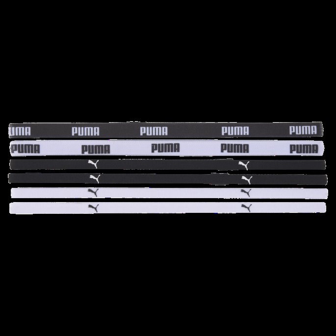 Svart-hvit Treningsband For Kvinner 6-pack Puma På Salg