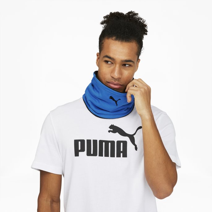 Black-future Blå Puma På Salg Vendbar Halsvarmer