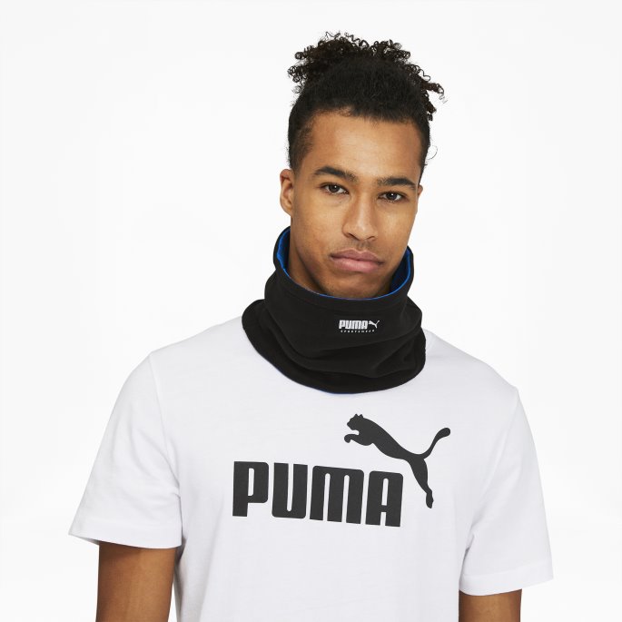 Black-future Blå Puma På Salg Vendbar Halsvarmer