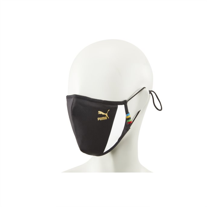 Puma På Tilbud Ii Ansiktsmaske 2-pack Black-unity Kolleksjon