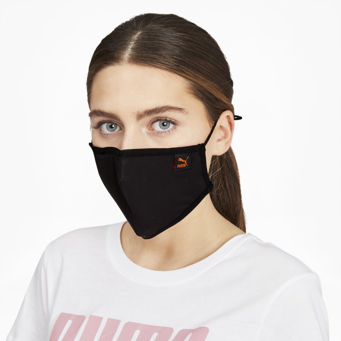 Puma På Salg Ansiktsmaske (sett Med 2) Dampformede Grå-ville Katter