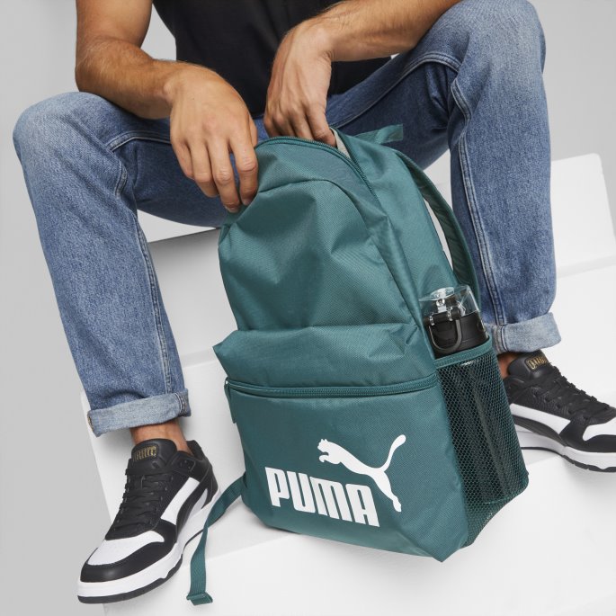 Varsity Green Puma På Salg Fase Ryggsekk