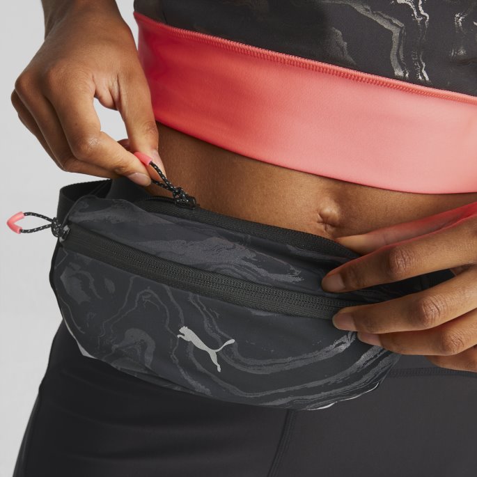 Performance Running Klassisk Midjeveske Black-sunset Glow Puma På Salg