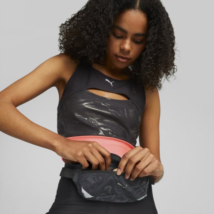 Performance Running Klassisk Midjeveske Black-sunset Glow Puma På Salg