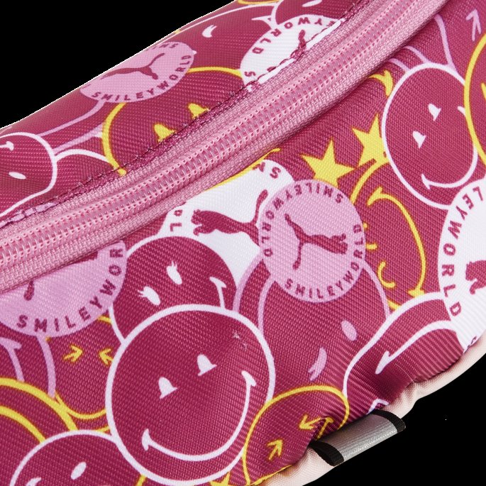 Puma På Tilbud X Smileyworld Midjeveske For Barn Festival Fuchsia-aop