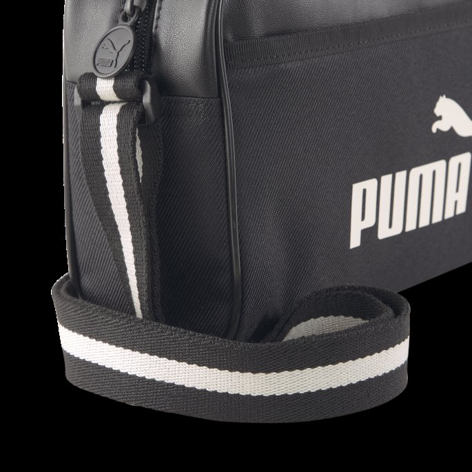 Svart Campus Reporter Skulderveske Puma På Salg