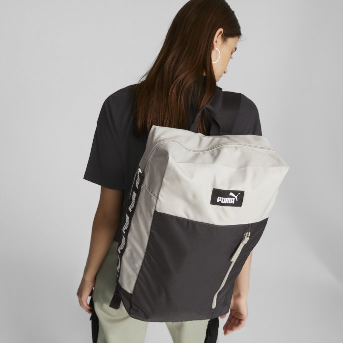 Pebble Grey Puma På Tilbud Evo Essentials Box Ryggsekk