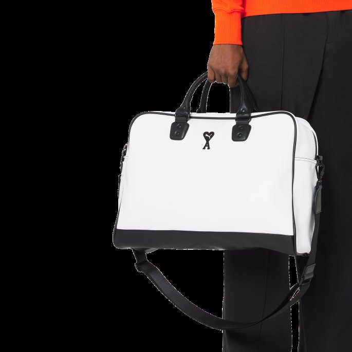 Puma På Tilbud X Ami Grip Bag Hvit-svart