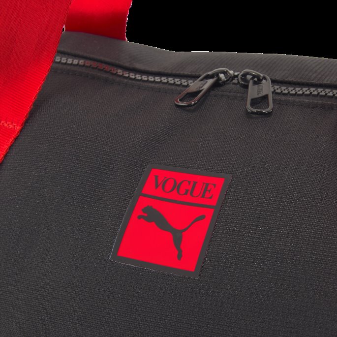 Puma På Tilbud X Vogue Duffle Bag Dame Svart-ildrød