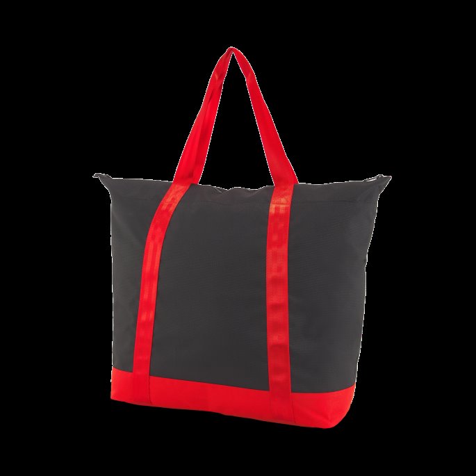 Svart-ildrød Puma På Tilbud X Vogue Tote Bag