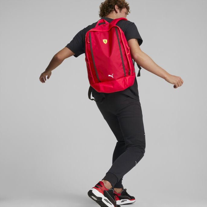 Puma På Tilbud Rosso Corsa Scuderia Ferrari Sptwr Race Ryggsekk