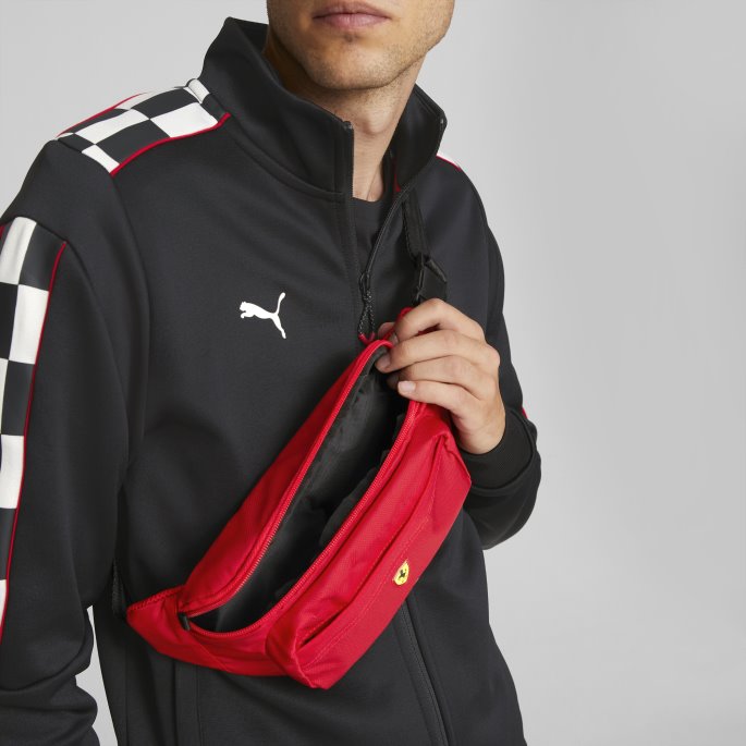 Rosso Corsa Puma På Salg Scuderia Ferrari Sptwr Race Midjeveske