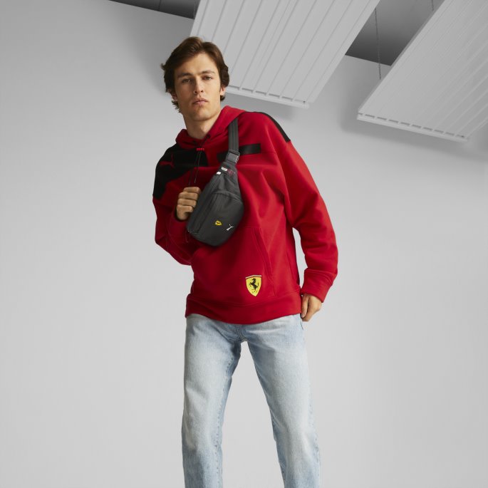 Scuderia Ferrari Sptwr Race Midjeveske Puma På Tilbud Svart