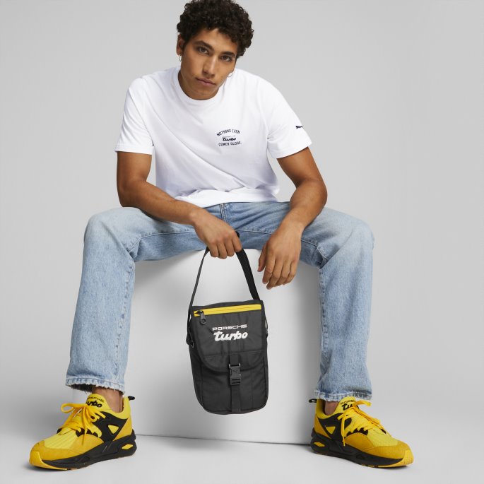 Puma På Tilbud Svart Porsche Legacy Liten Messenger Bag