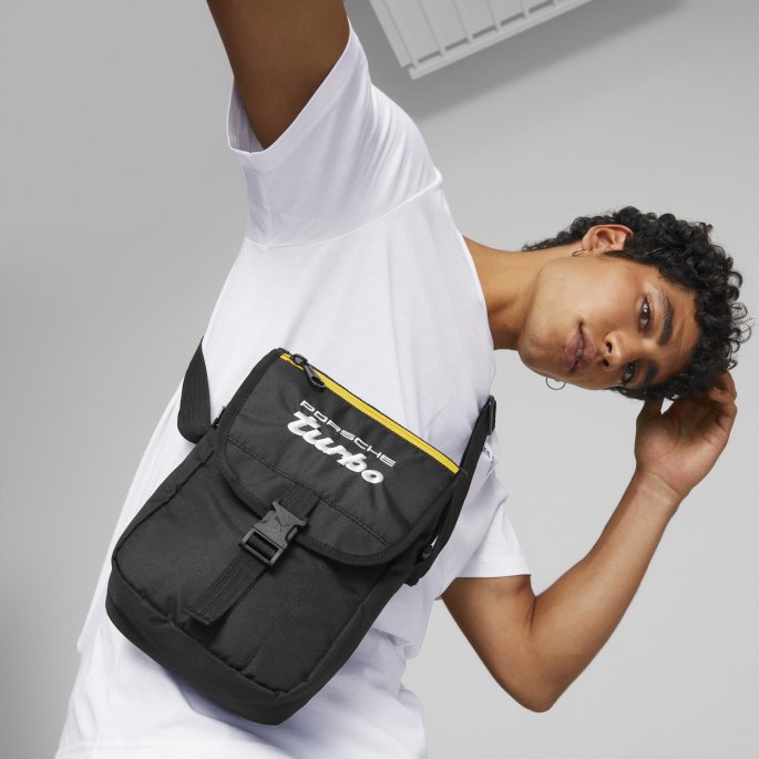 Puma På Tilbud Svart Porsche Legacy Liten Messenger Bag