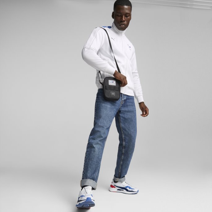 Sort Bmw M Motorsport Liten Bærbar Bag Puma På Salg