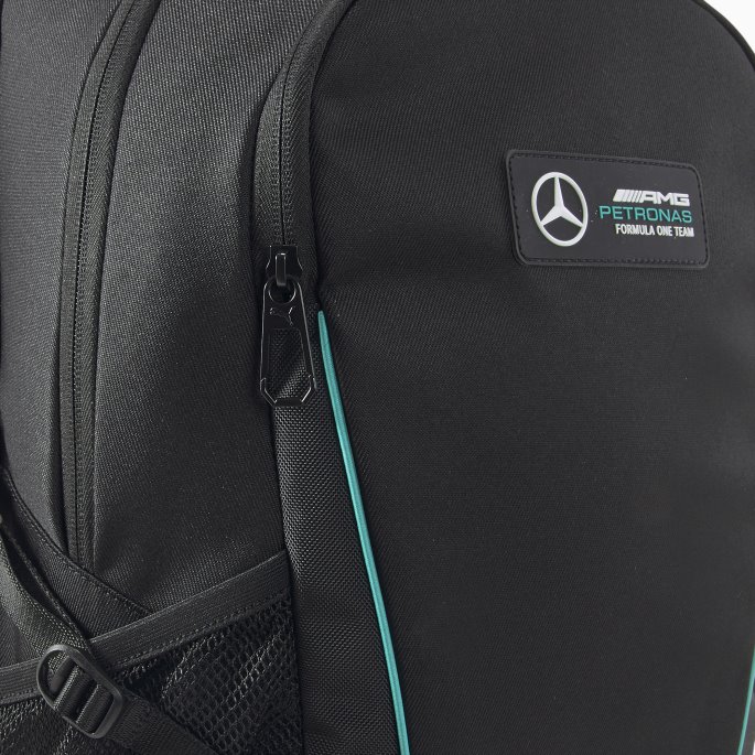 Svart Puma På Tilbud Mercedes-amg Petronas Motorsport F1 Ryggsekk