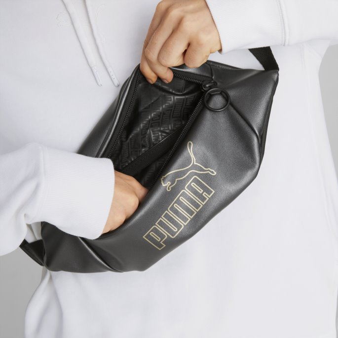 Puma På Tilbud Svart-metallisk Kjerne Opp Midje Bag