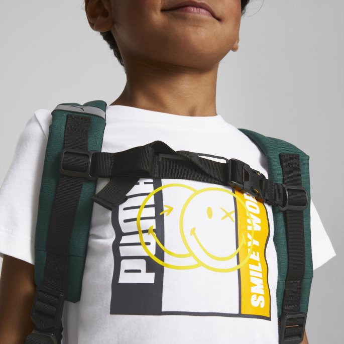 Puma På Tilbud X Smileyworld Barneryggsekk Varsity Green