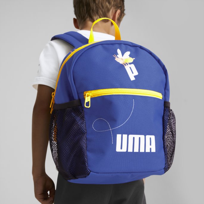 Flammende Blå Liten Verden Barneryggsekk Puma På Salg