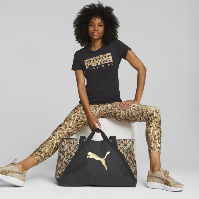 Safari Glam Trening Shopper Puma På Tilbud Svart-safari Glam
